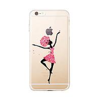 IPhone 7 7Plus Translucent Pattern Case Back Cover Case Sexy Lady Soft TPU for iPhone 6s 6 Plus iPhone 6s 6 5s 5 5E 5C