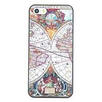 iPhone 7 Plus Ancient Map Pattern PC Hard Back Cover Case for iPhone 5/5S