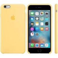 iPhone back cover Apple Silikon Case Compatible with (mobile phones): Apple iPhone 6S Plus, Apple iPhone 6 Plus, Yellow