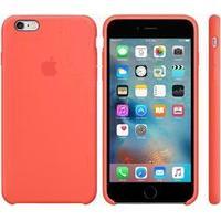 iPhone back cover Apple Silikon Case Compatible with (mobile phones): Apple iPhone 6S Plus, Apple iPhone 6 Plus, Apricot