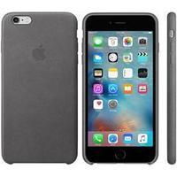 iPhone back cover Apple Leder Case Compatible with (mobile phones): Apple iPhone 6S Plus, Apple iPhone 6 Plus, Storm gre