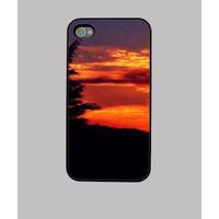 iphone 44s sunset 2 premium quality phone case