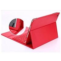 iPad Air 2 compatible Solid Color/Special Design PU Leather Smart Covers with Keyboard