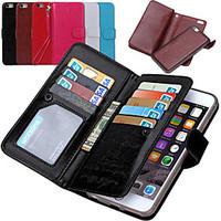 iPhone 7 Plus DE JI PU Leather Wallet With 9 Card Slot Flip Case For iPhone 6 Plus/6S Plus