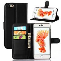 iPhone 7 Plus Wallet Stand PU Leather Case For iPhone 6s 6 Plus Flip Cover With 2 Card Slot