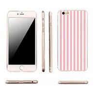 iPhone 7 Plus Slim Vertical Stripes TPU Material Phone Case for iPhone 6/6S