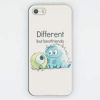iPhone 7 Plus Different But Best Friend Pattern PC Hard Back Cover Case for iPhone 5/5S