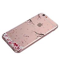 iPhone 7 Plus iFashion Pink Fallen leaves Pattern TPU Soft Case for iPhone 6s 6 Plus
