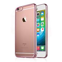 iPhone 7 Plus Electroplating Transparent Luxury TPU Soft Case for iPhone 6s 6 Plus