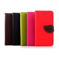 iPhone 7 Plus 4.7 Inch Leaf Pattern PU Wallet Leather Case for iPhone 6s 6 Plus