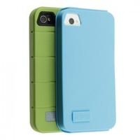 Iphone 4 & 4s Cocoon Case - Green/grey