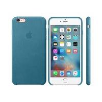 iPhone 6s Plus Leather Case - Marine Blue