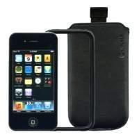 Iphone 4 Bumper Leather Slip Case With Bumper