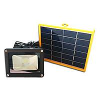 IP65 White Color Light Solar Panel Floodlights LED Solar