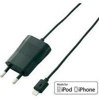 iPad/iPhone/iPod charger Mains socket VOLTCRAFT PLC-1000S Max. output current 1000 mA 1 x Apple Dock lightning plug