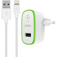 iPad/iPhone/iPod charger Mains socket Belkin F8J125vf04-WHT Max. output current 2400 mA 1 x USB, Apple Dock lightning p