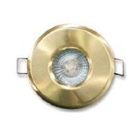 ip65 rated gu10 shower light brass