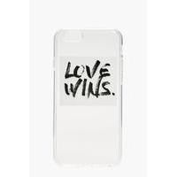 iPhone 6 Case - Love Wins - white