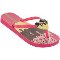Ipanema Pink and Yellow Flip-flops Children ice Cream girls\'s Children\'s Flip flops / Sandals in pink