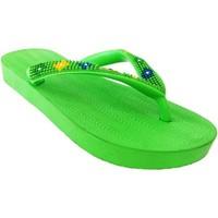 ipanema 2 girlss childrens flip flops sandals in green