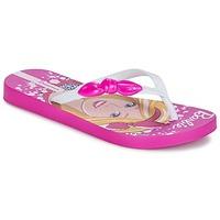 ipanema barbie style girlss childrens flip flops sandals in white