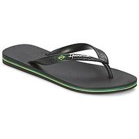 ipanema classica brasil ii mens flip flops sandals shoes in black