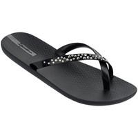Ipanema Black Flip-flops Premium Crystal From Swarovski women\'s Flip flops / Sandals (Shoes) in black