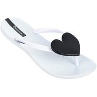 ipanema ladies wave heart flip flop womens sandals in white