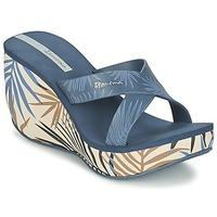 ipanema lipstick straps iii womens mules casual shoes in blue