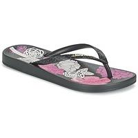 ipanema anatomic temas vi womens flip flops sandals shoes in black