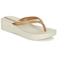 ipanema mesh plat ii womens flip flops sandals shoes in gold