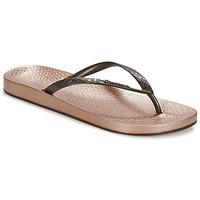 ipanema anatomic brillant iii womens flip flops sandals shoes in brown