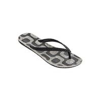 Ipanema Black and Beige Men Flip Flops RJ III