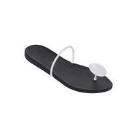 ipanema black and white flip flops with starck u ii