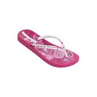 Ipanema Pink and White Flip Flops Anat Lovely VII