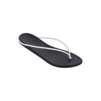 Ipanema Black and White Flip Flops with Starck M II