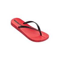 Ipanema Red and black Flip Flops Anatomica Soft