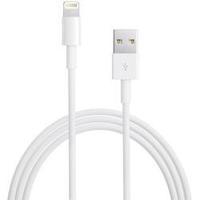 iPod/iPhone/iPad Data cable/Charger lead [1x USB 2.0 connector A - 1x Apple Dock lightning plug] 1 m White Apple