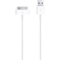 iPad/iPhone/iPod Data cable/Charger lead [1x USB 2.0 connector A - 1x Apple dock plug] 1 m White Apple