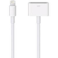iPod/iPhone/iPad [1x Apple Dock lightning plug - 1x Apple dock socket] 0.20 m White Apple