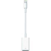 iPad Audio cable/AV cable [1x Apple Dock lightning plug - 1x USB 2.0 port A] 0.10 m White Apple