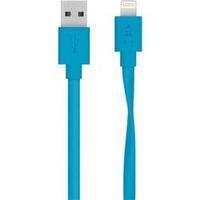 iPad/iPhone/iPod Data cable/Charger lead [1x USB 2.0 connector A - 1x Apple Dock lightning plug] 1.20 m Blue Belkin