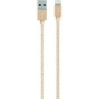 iPad/iPhone/iPod Data cable/Charger lead [1x USB 2.0 connector A - 1x Apple Dock lightning plug] 1.20 m Gold Belkin