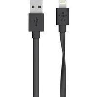iPad/iPhone/iPod Data cable/Charger lead [1x USB 2.0 connector A - 1x Apple Dock lightning plug] 1.20 m Black Belkin