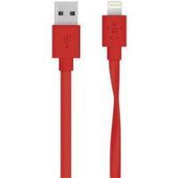 iPad/iPhone/iPod Data cable/Charger lead [1x USB 2.0 connector A - 1x Apple Dock lightning plug] 1.20 m Red Belkin