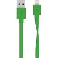 iPad/iPhone/iPod Data cable/Charger lead [1x USB 2.0 connector A - 1x Apple Dock lightning plug] 1.20 m Green Belkin