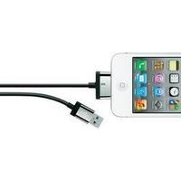 iPad/iPhone/iPod Data cable/Charger lead [1x USB 2.0 connector A - 1x Apple dock plug] 2 m Black Belkin