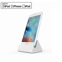 iQunix MFI Certificated Dock Charger Mount Desk Holder Hima Aluminum Alloy Dock Charging Station for iPhone iPad air Pro