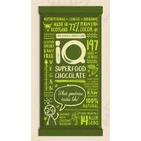 iq choc lusciously lovely lime bar 35g