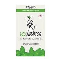 iq chocolate org plush peppermint choc 35g 24 x 35g